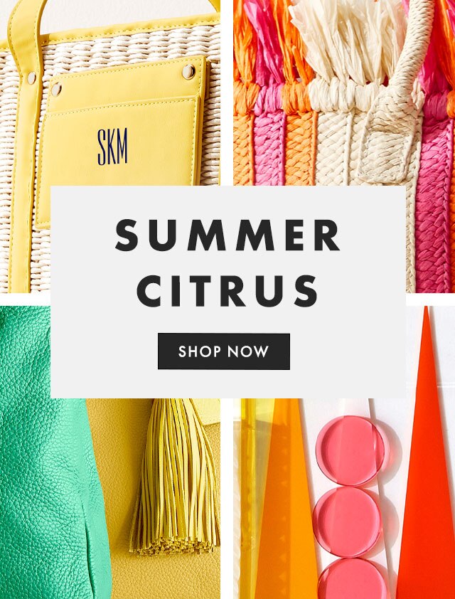 THE WEEKEND EDIT - SUMMER CITRUS - SHOP NOW