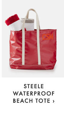 STEELE WATERPROOF BEACH TOTE ›