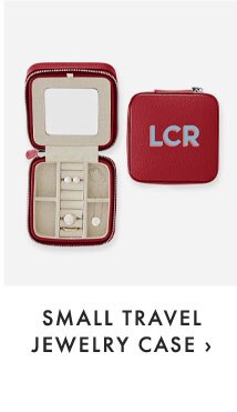 SMALL TRAVEL JEWELRY CASE ›
