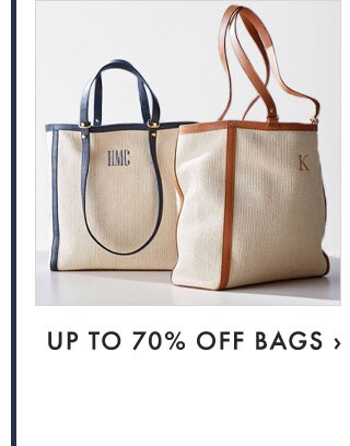 UP TO 70% OFF BAGS ›