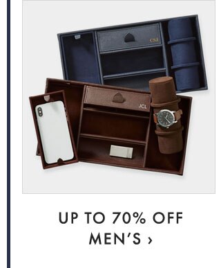 UP TO 70% OFF MEN’S ›