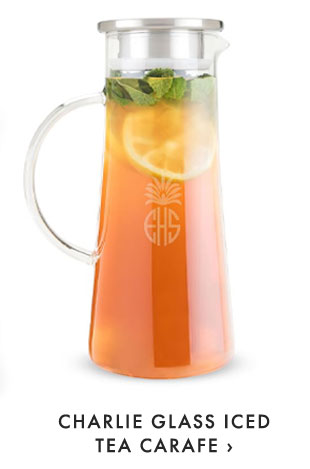 CHARLIE GLASS ICED TEA CARAFE ›