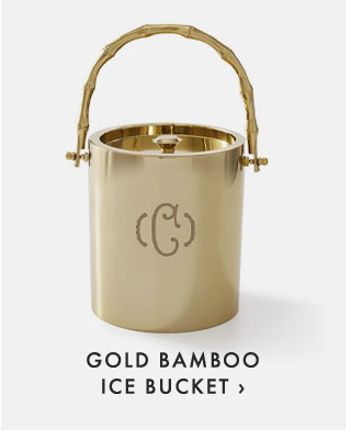 GOLD BAMBOO ICE BUCKET ›