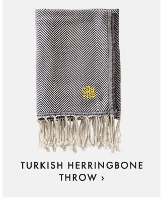 TURKISH HERRINGBONE THROW ›