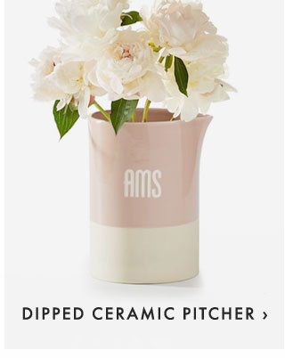 DIPPED CERAMIC PITCHER ›
