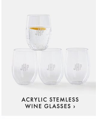 ACRYLIC STEMLESS WINE GLASSES ›