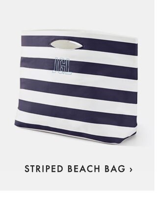 STRIPED BEACH BAG ›