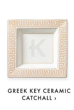 GREEK KEY CERAMIC CATCHALL ›