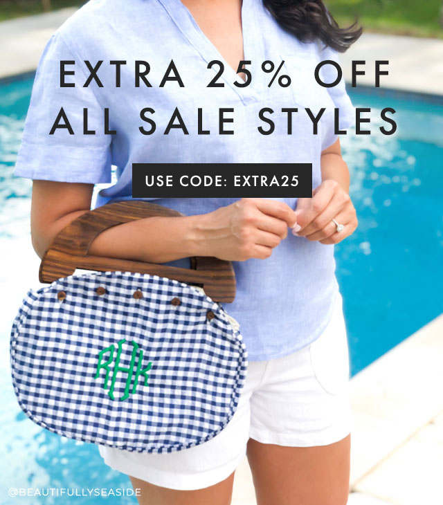 EXTRA 25% OFF ALL SALE STYLES - USE CODE: EXTRA25