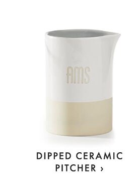 DIPPED CERAMIC PITCHER ›