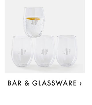 BAR & GLASSWARE ›