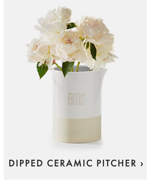 DIPPED CERAMIC PITCHER ›