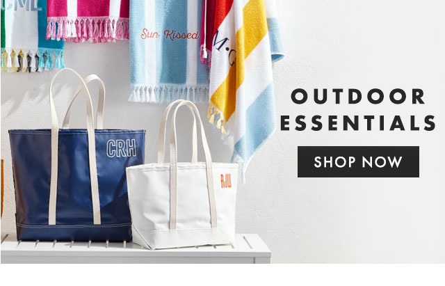 OUTDOOR ESSENTIALS - SHOP NOW