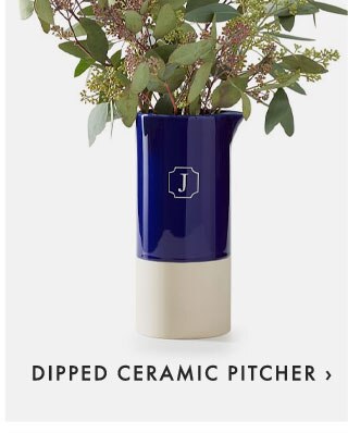 DIPPED CERAMIC PITCHER ›