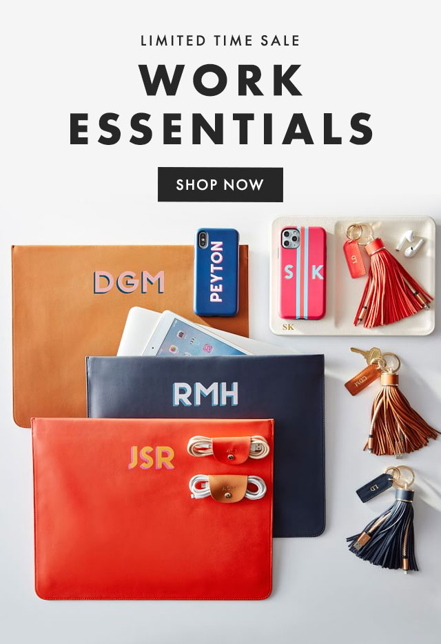 LIMITED TIME SALE - WORK ESSENTIALS - SHOP NOW
