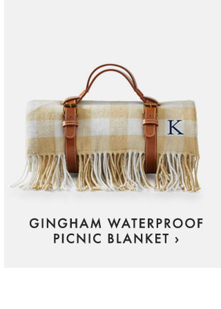GINGHAM WATERPROOF PICNIC BLANKET ›
