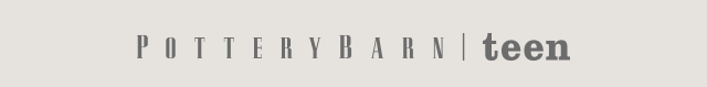 POTTERY BARN teen