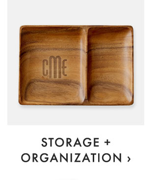 STORAGE + ORGANIZATION ›