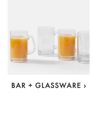 BAR + GLASSWARE ›