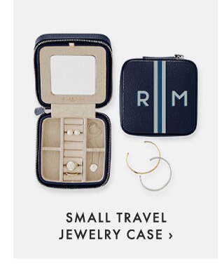 SMALL TRAVEL JEWELRY CASE ›