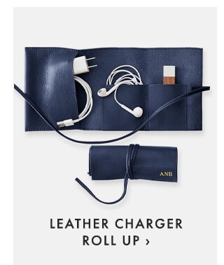LEATHER CHARGER ROLL UP ›