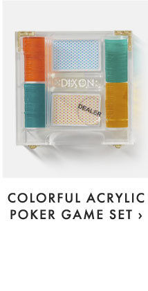 COLORFUL ACRYLIC POKER GAME SET ›