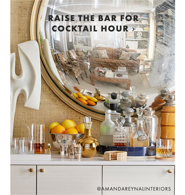 RAISE THE BAR FOR COCKTAIL HOUR ›