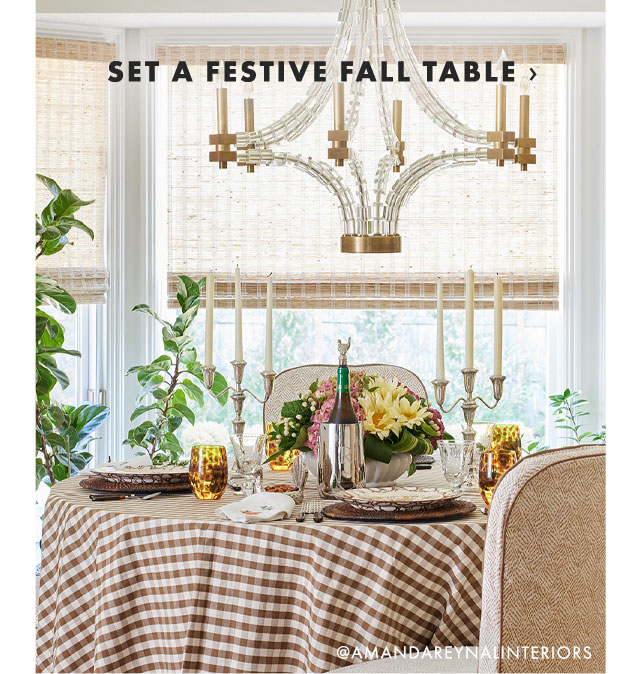 SET A FESTIVE FALL TABLE ›