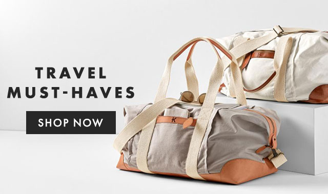 TRAVEL MUST-HAVES - SHOP NOW