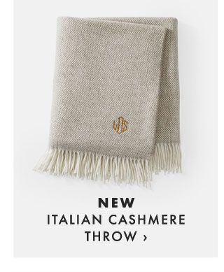 NEW - ITALIAN CASHMERE THROW ›
