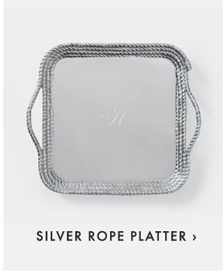 SILVER ROPE PLATTER ›