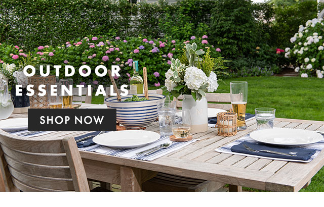 OUTDOOR ESSENTIALS - SHOP NOW