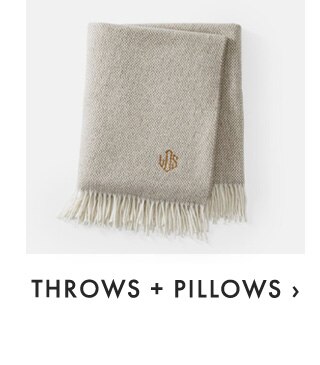 THROWS + PILLOWS ›