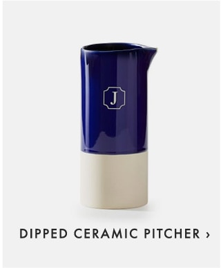 DIPPED CERAMIC PITCHER ›