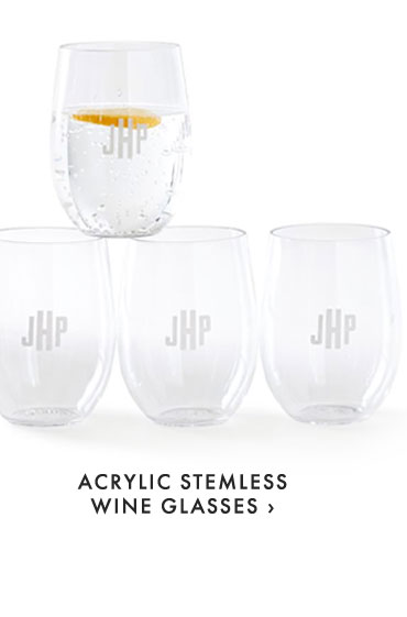 ACRYLIC STEMLESS WINE GLASSES ›