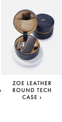 ZOE LEATHER ROUND TECH CASE ›