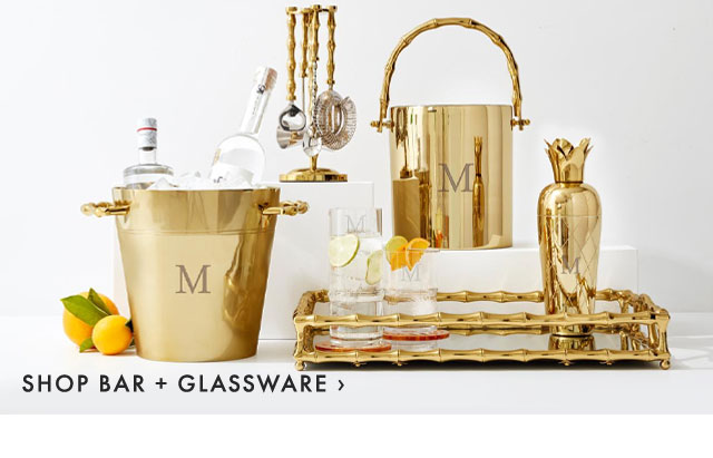 SHOP BAR + GLASSWARE ›