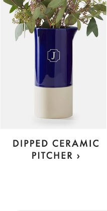 DIPPED CERAMIC PITCHER ›