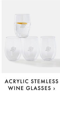 ACRYLIC STEMLESS WINE GLASSES ›
