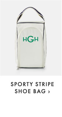 SPORTY STRIPE SHOE BAG ›