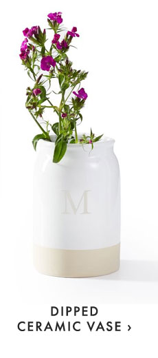 DIPPED CERAMIC VASE ›