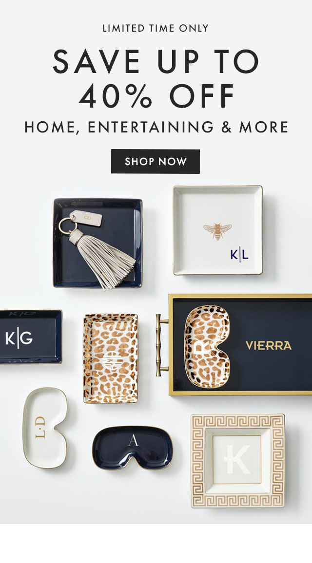 LIMITED TIME ONLY - SAVE UP TO 70% OFF HOME, ENTERTAINING & MORE - SHOP NOW