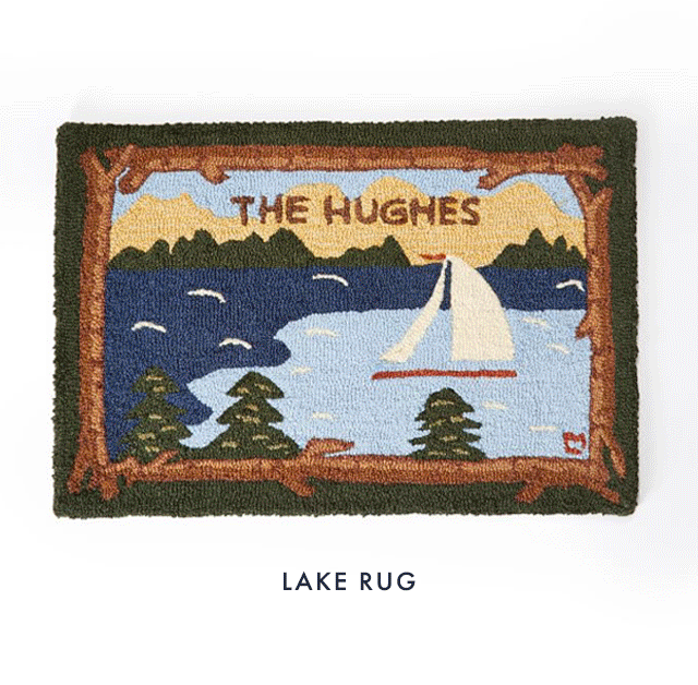 LAKE RUG - PUMPKIN RUG - RIVERFISH RUG - TALLYHO RUG - WHITEWATER RUG