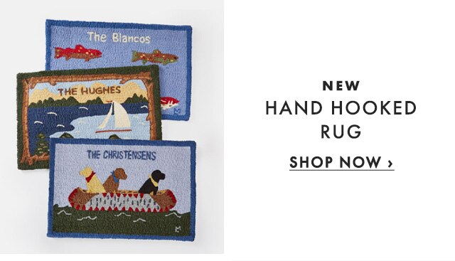 NEW - HAND HOOKED RUG - SHOP NOW ›