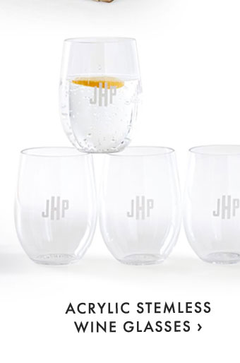 ACRYLIC STEMLESS WINE GLASSES ›