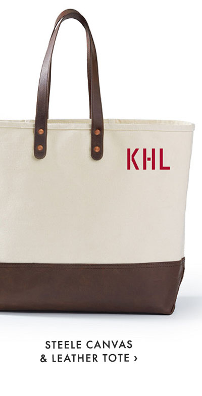 STEELE CANVAS & LEATHER TOTE ›