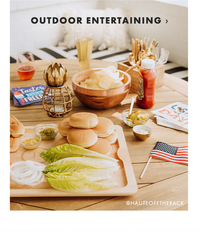 OUTDOOR ENTERTAINING ›
