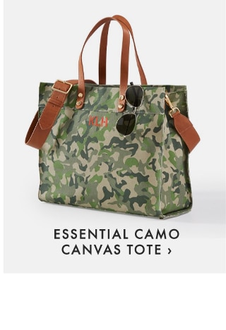 ESSENTIAL CAMO CANVAS TOTE ›