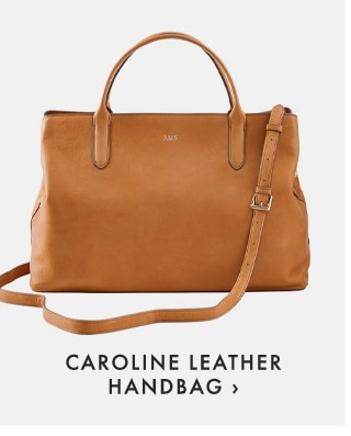 CAROLINE LEATHER HANDBAG ›