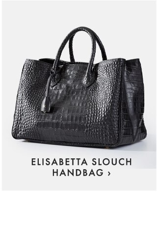 ELISABETTA SLOUCH HANDBAG ›